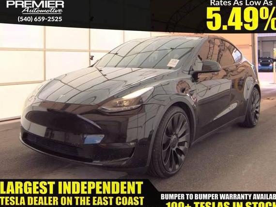 TESLA MODEL Y 2022 7SAYGDEF1NF393490 image